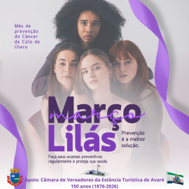 Rosto de quatro mulheres, sendo três alinhadas, a da direita uma ruiva e uma negra acima.